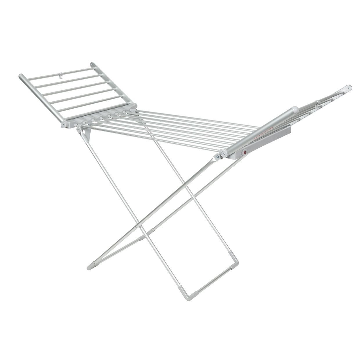 Electric Heated Clothes Airer with Cover 
