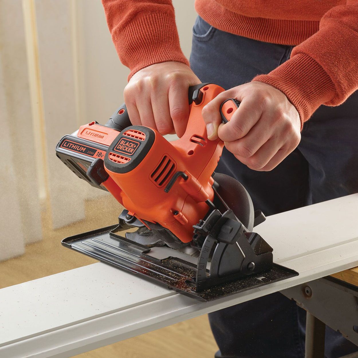 B&D 18V Circular Saw w 1.5AH battery