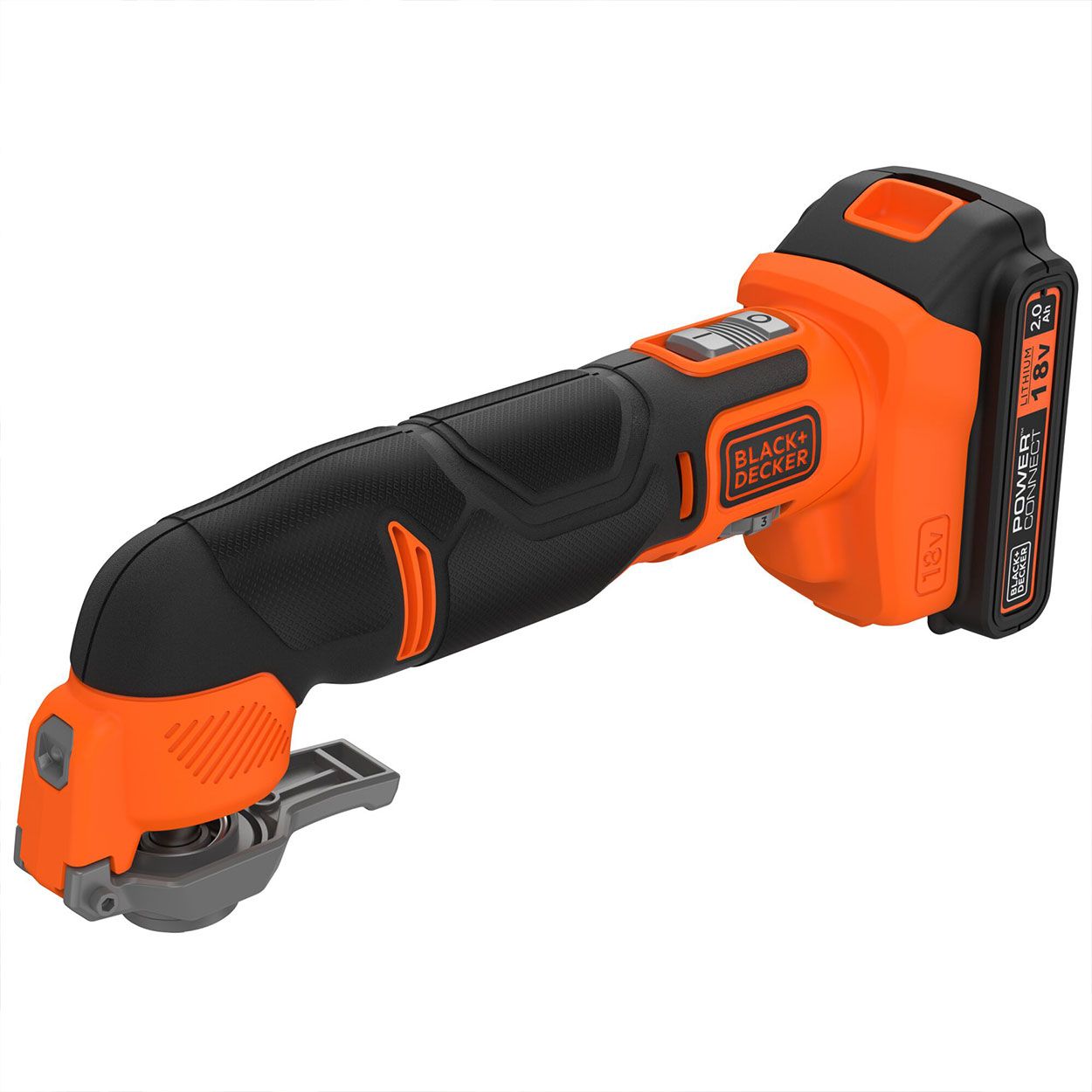Black+Decker 18V Oscillating Tool 2Ah 1A Kitbox