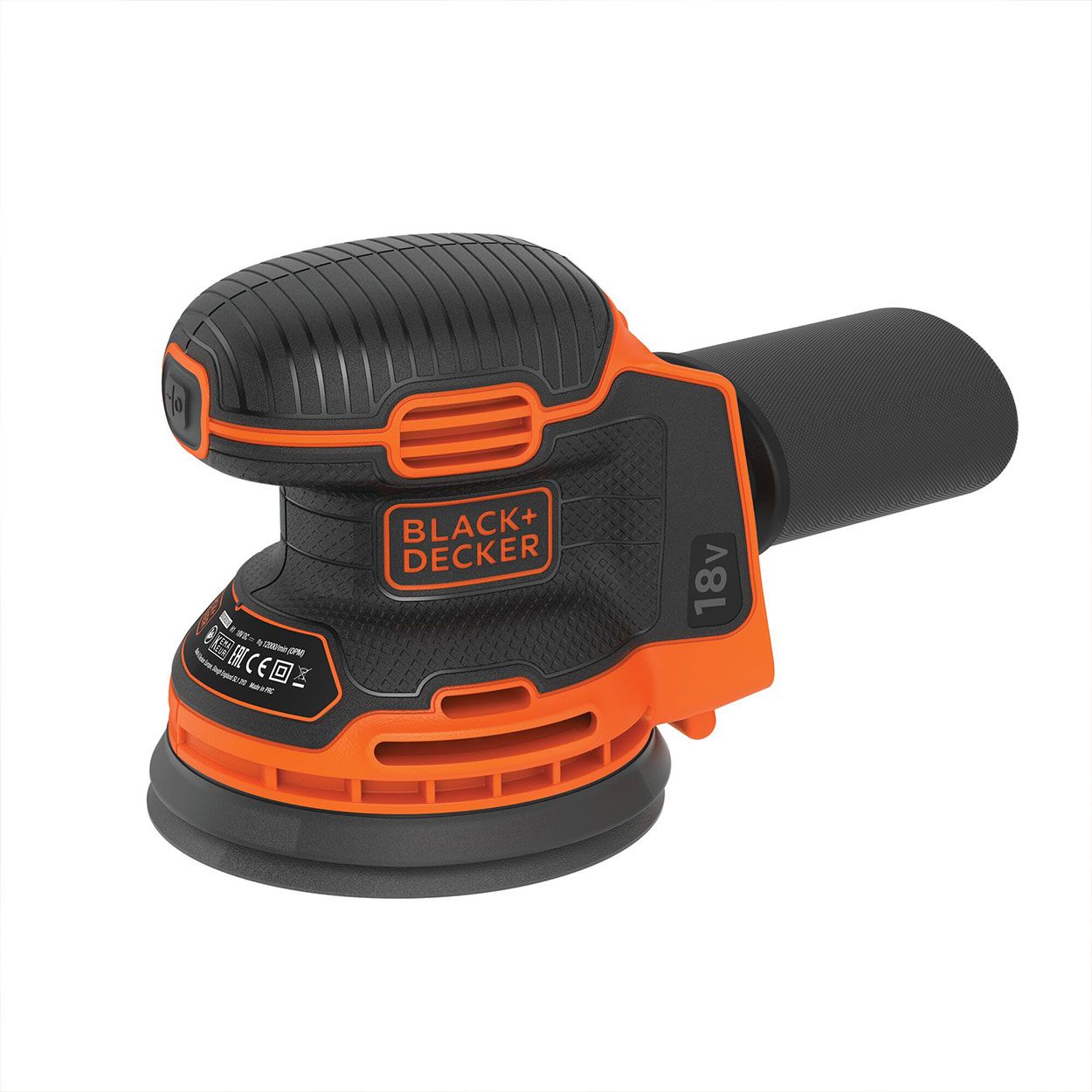BLACK & DECKER 18V Random Orbital Sander 1.5Ah battery