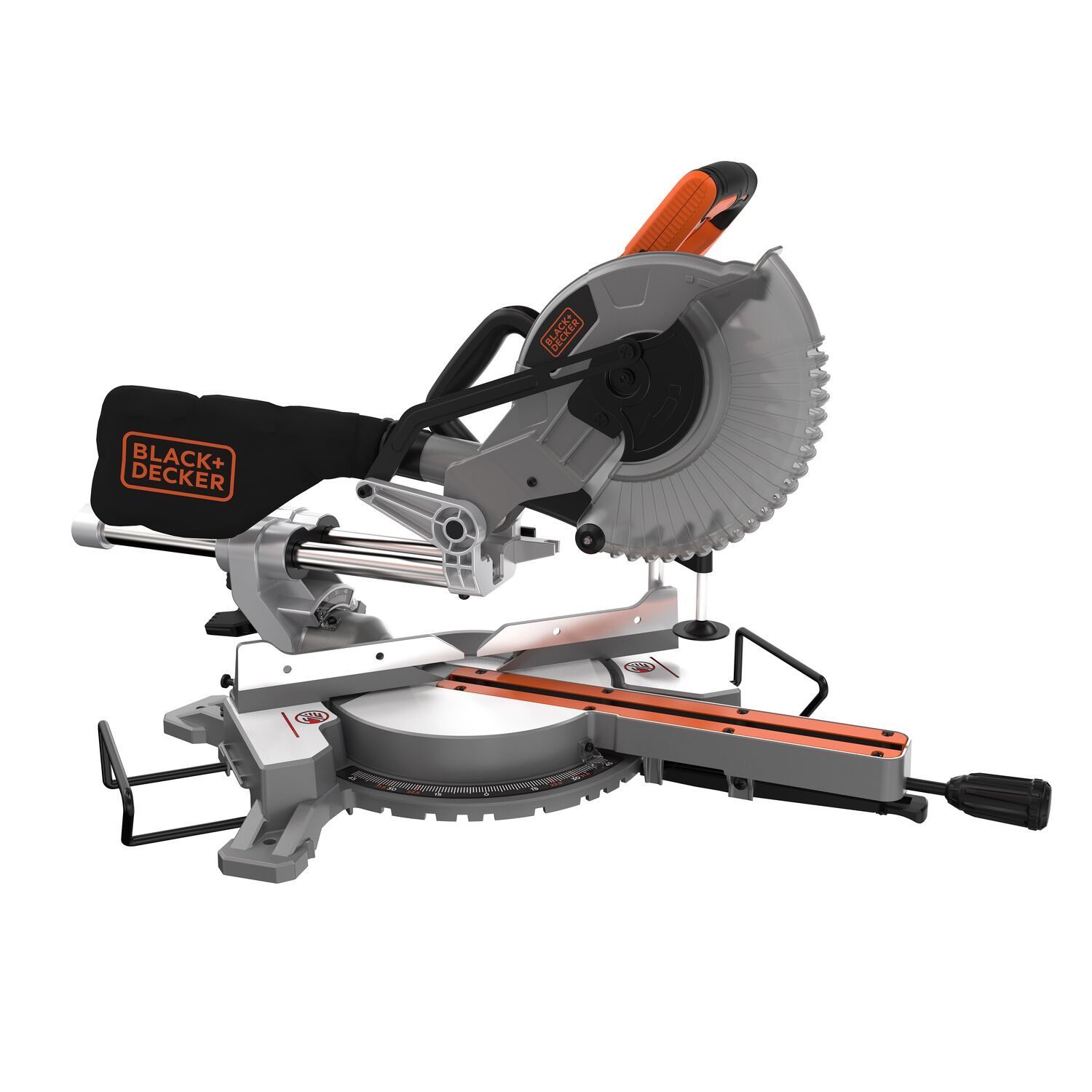 BLACK+DECKER 1600W 216mm Single Bevel Slide Mitre Saw