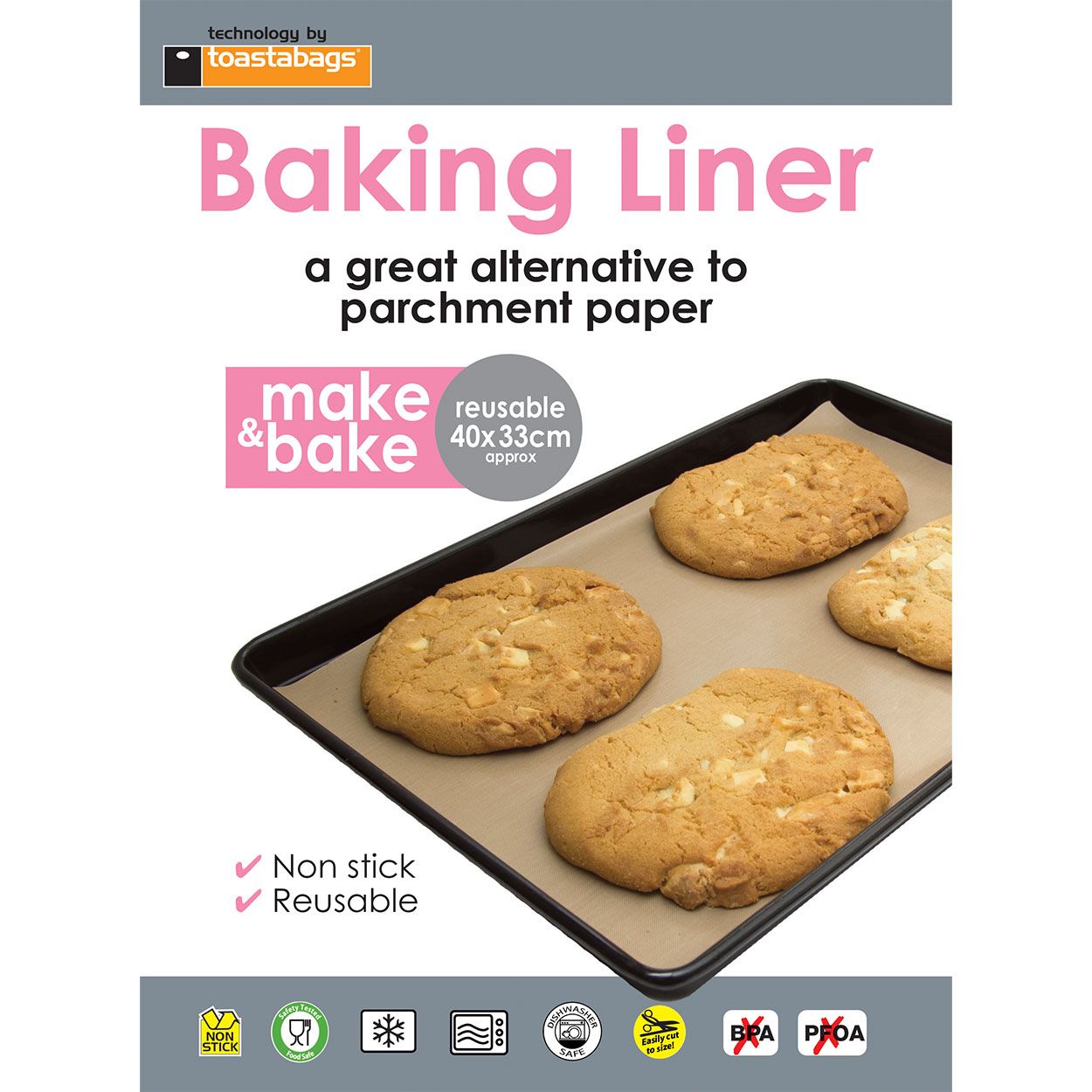 Toastabags Baking Liner Flexi 33X40Cm