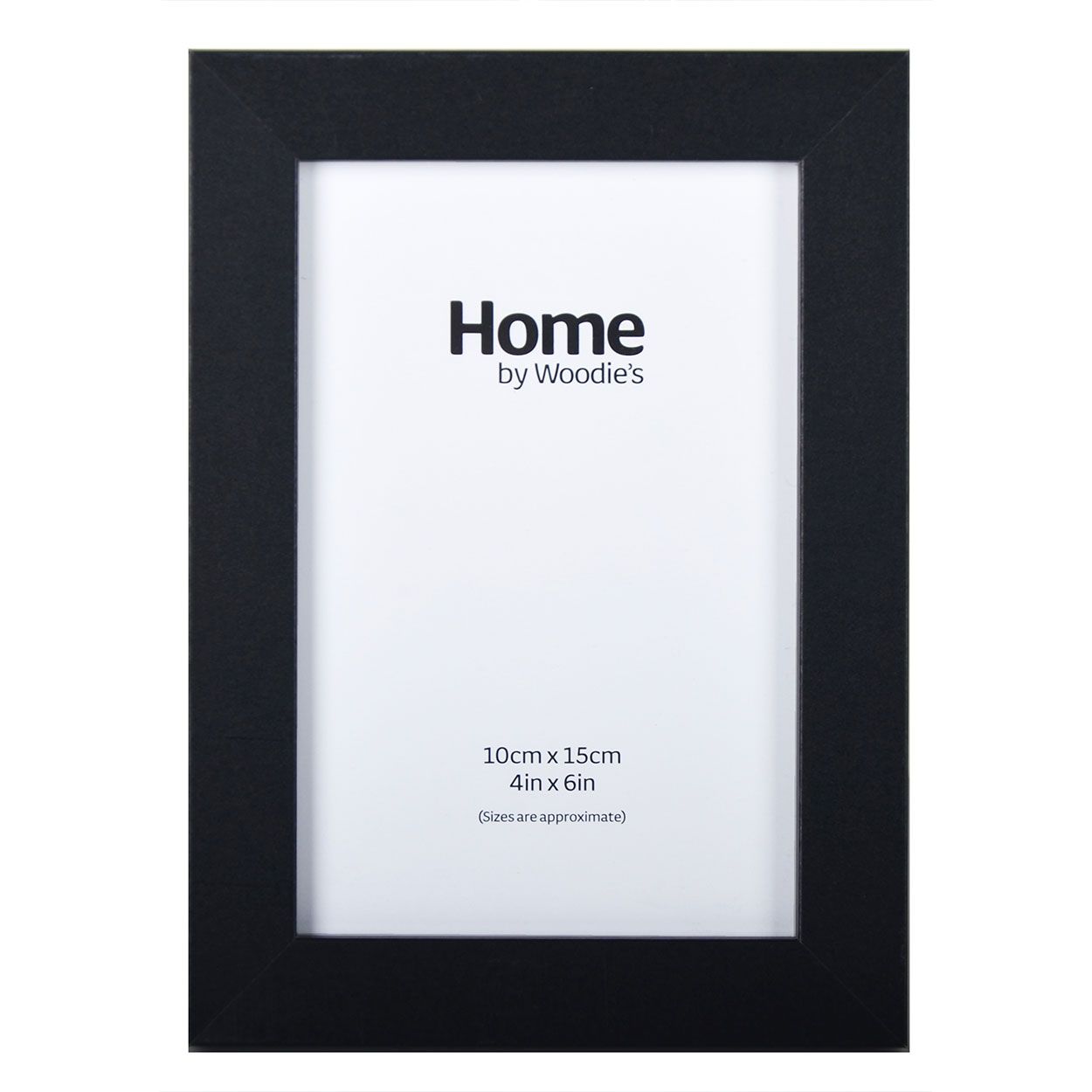 Black Contemporary Frame 4" x 6"