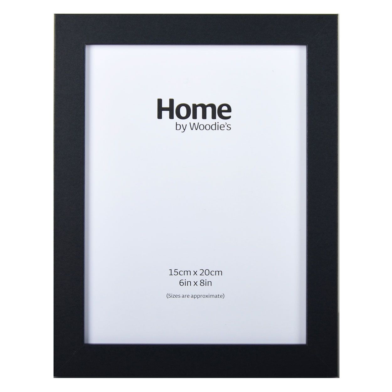 Black Contemporary Frame 6" x 8"