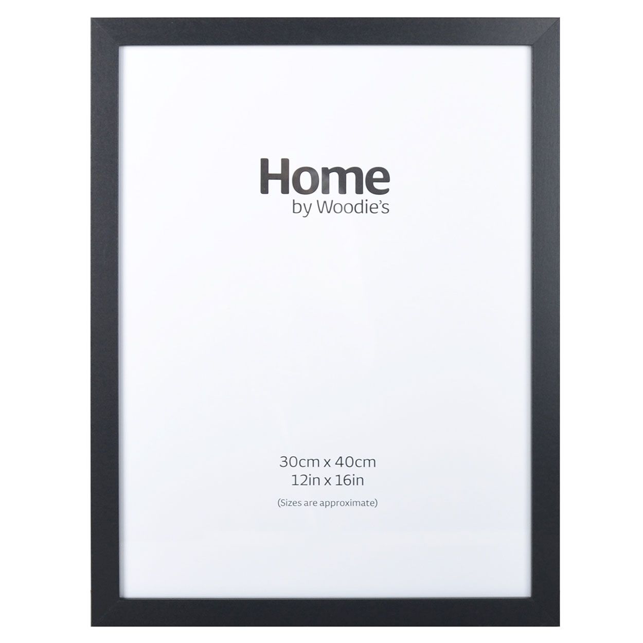 Black Contemporary Frame 12"  x 16"