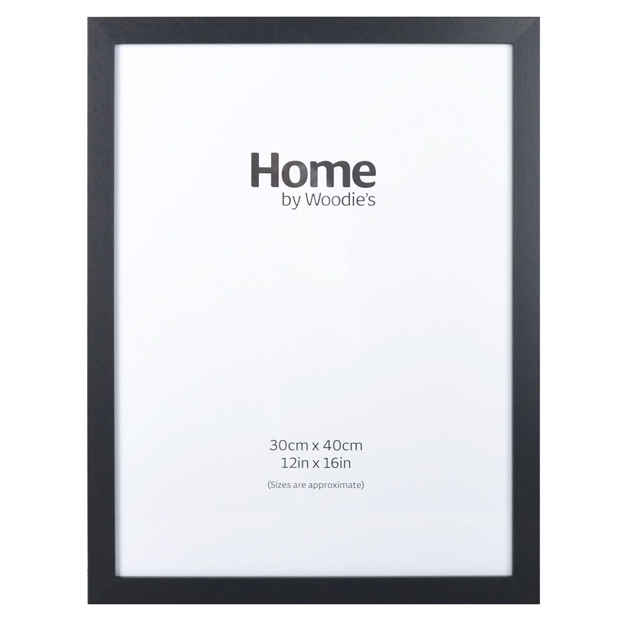 Black Contemporary Frame 12" x 16"