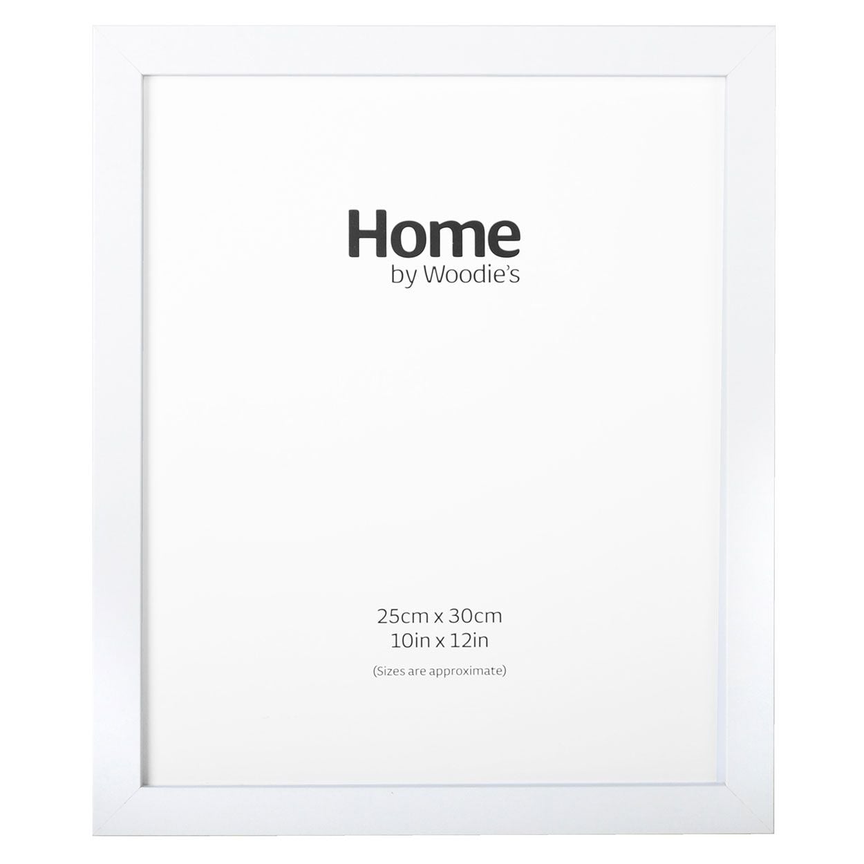 White Contemporary Frame 10" x 12"