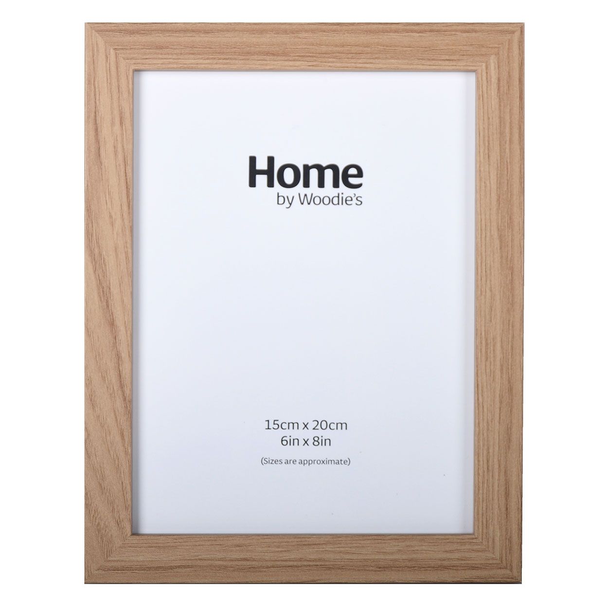 Oak Contemporary Frame 6" x 8"