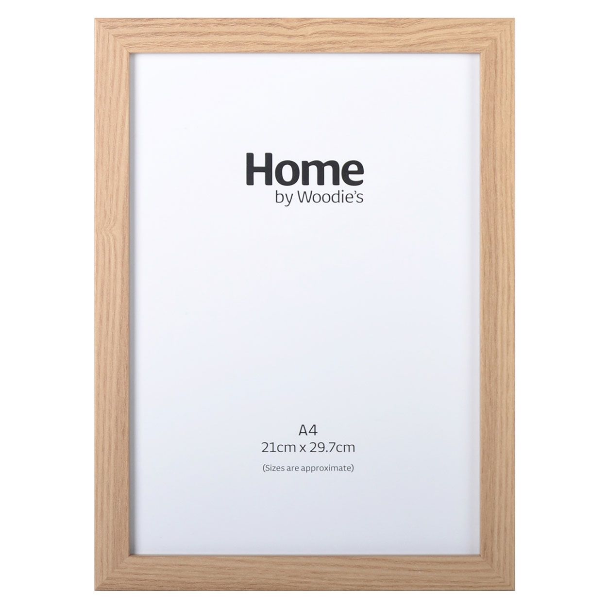 Oak Contemporary Frame A4