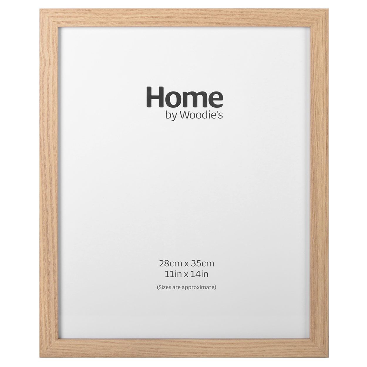 Oak Contemporary Frame 11" x 14"