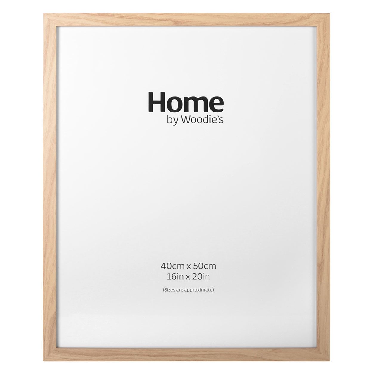 Oak Contemporary Frame 16" x 20"