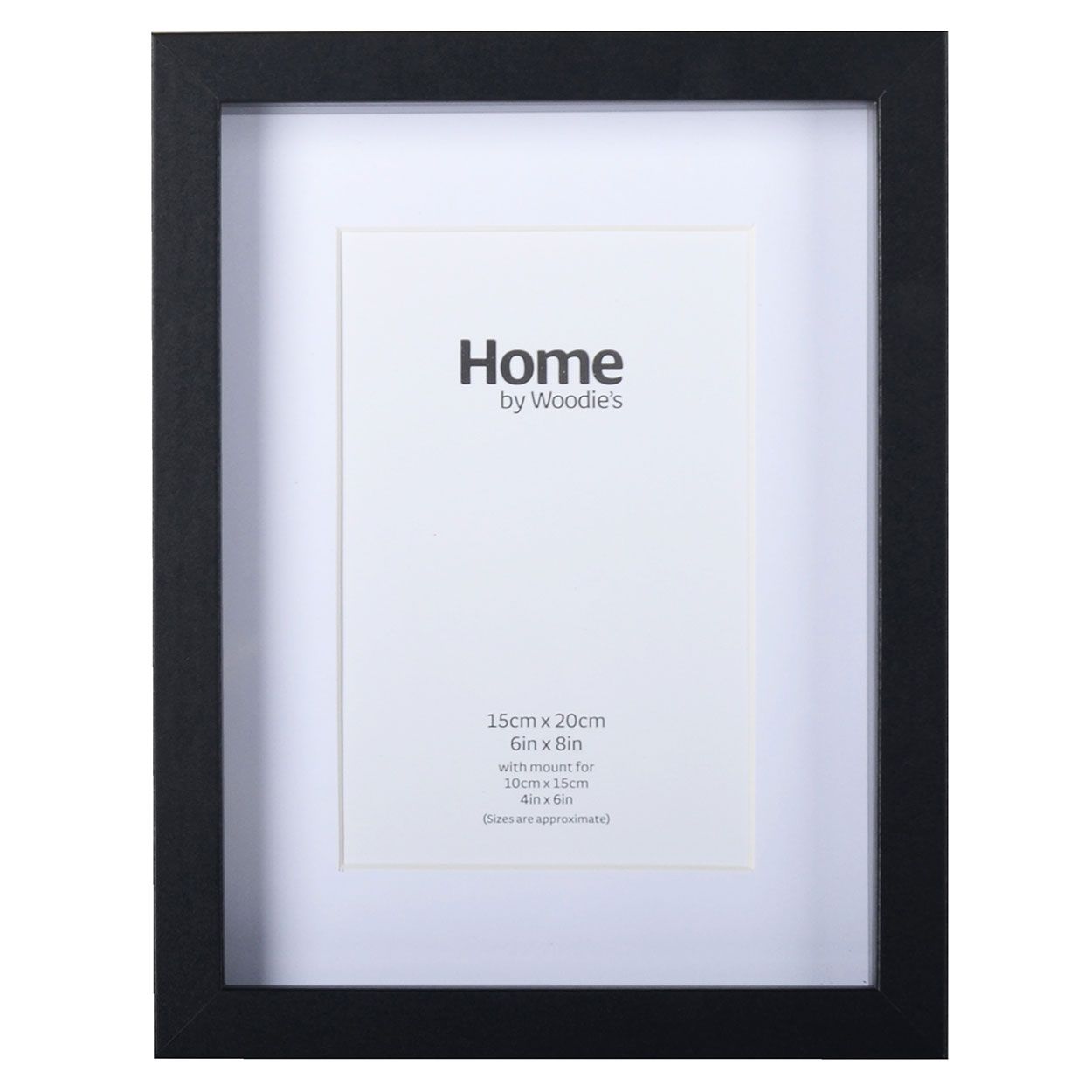 Black Deep Frame For 6" x 8"