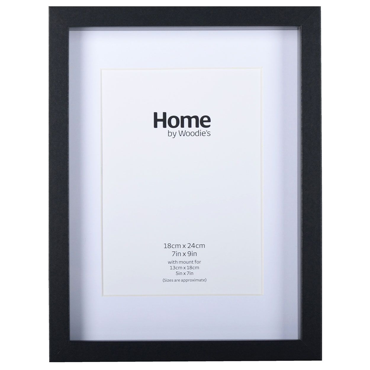 Black Deep Frame For 7" x 9"