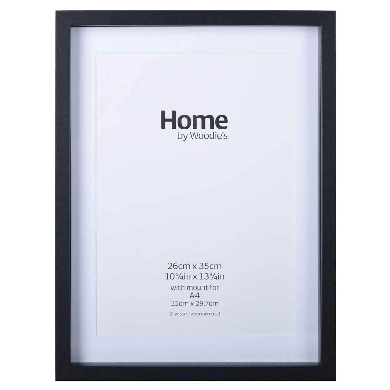 Black Deep Frame For A4