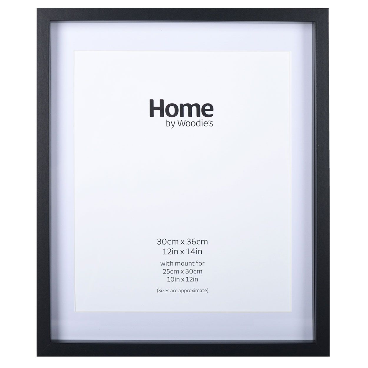 Black Deep Frame For 12" x 14"
