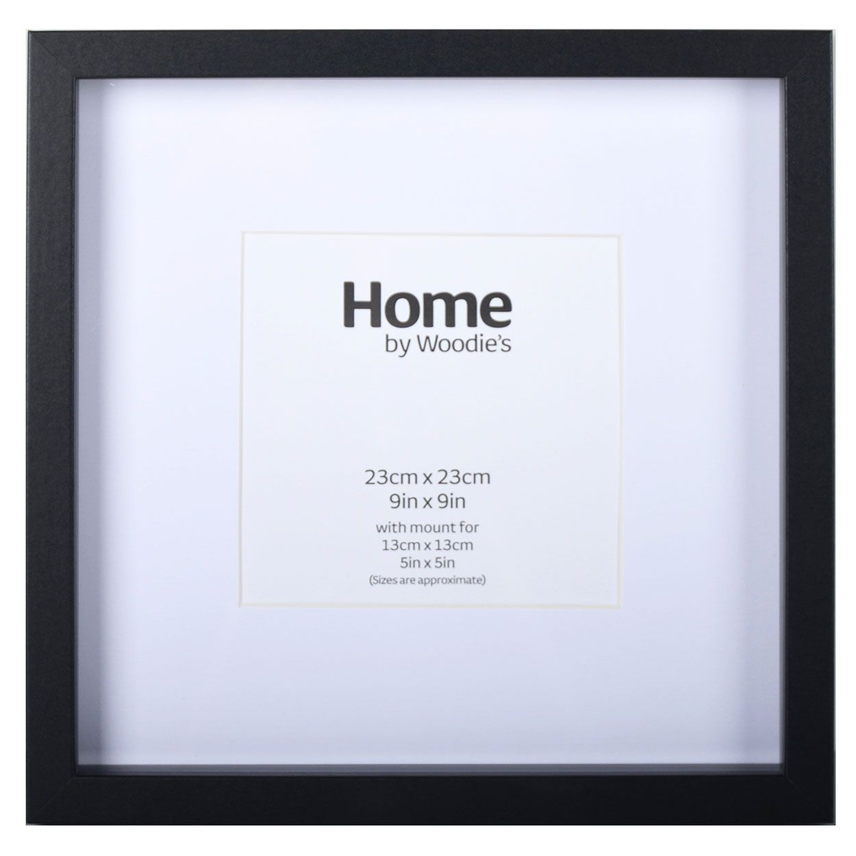 Black Deep Frame For 9" x9"