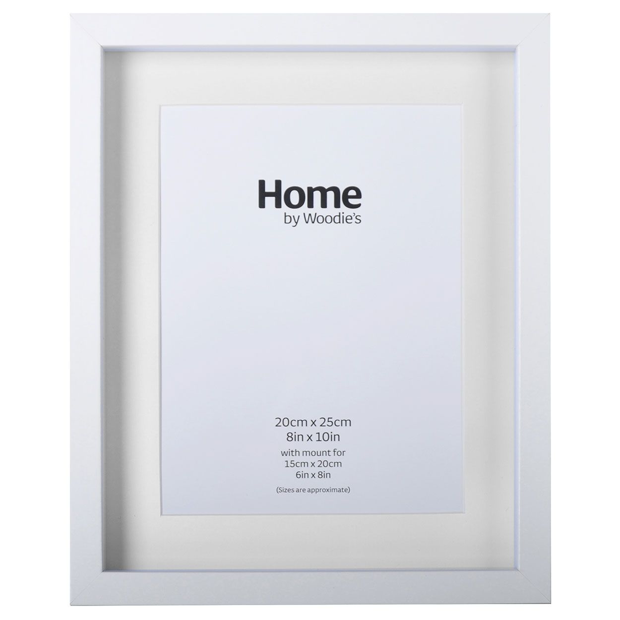 White Deep Frame For 8" x 10"