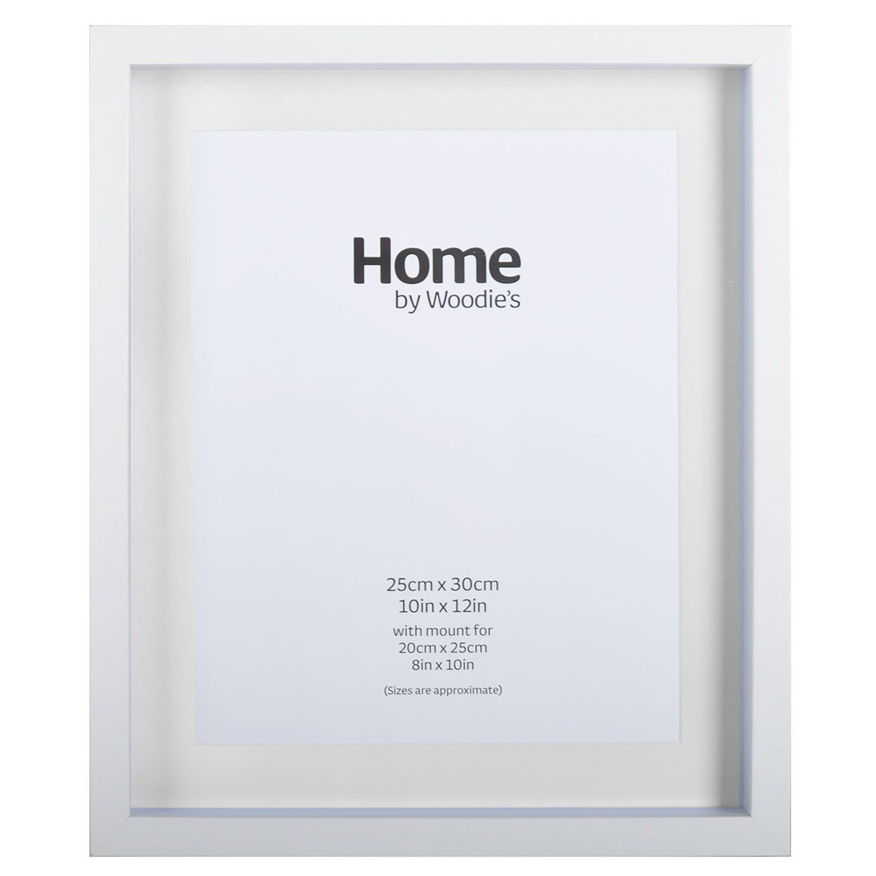 White Deep Frame For 10" x 12"