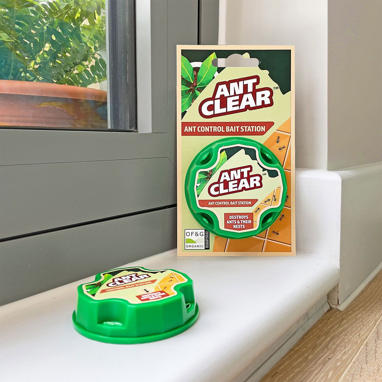 Clear Organic Ant Control Bait Station 2 Pack