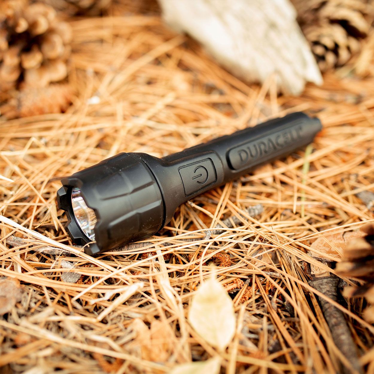 Duracell 80 Lumen Rubber Flashlight