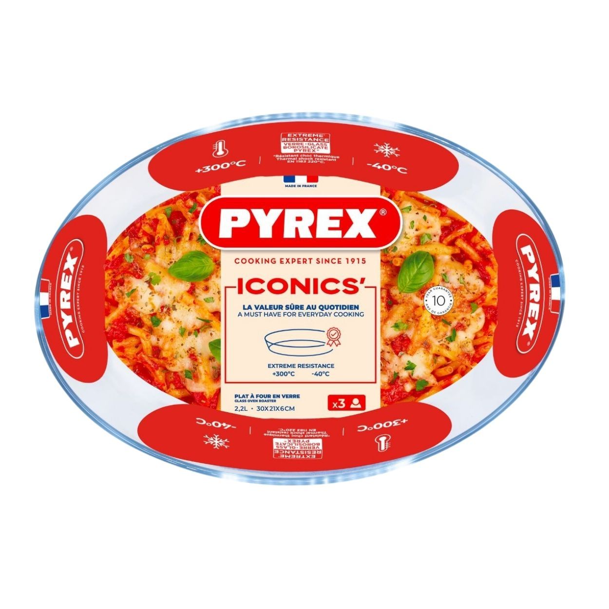 Pyrex Oval Roaster 2Ltr