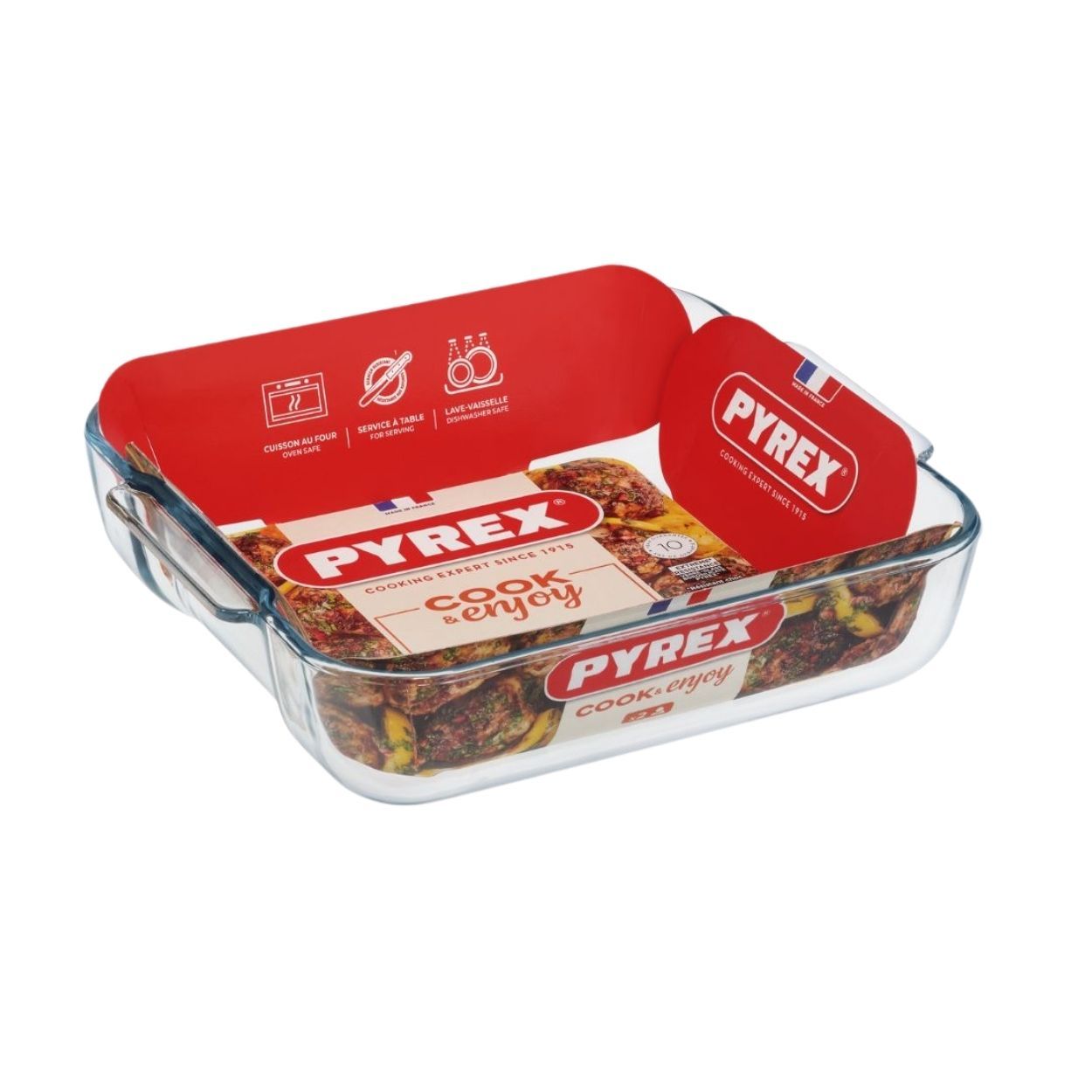 Pyrex Square Roaster 2Ltr