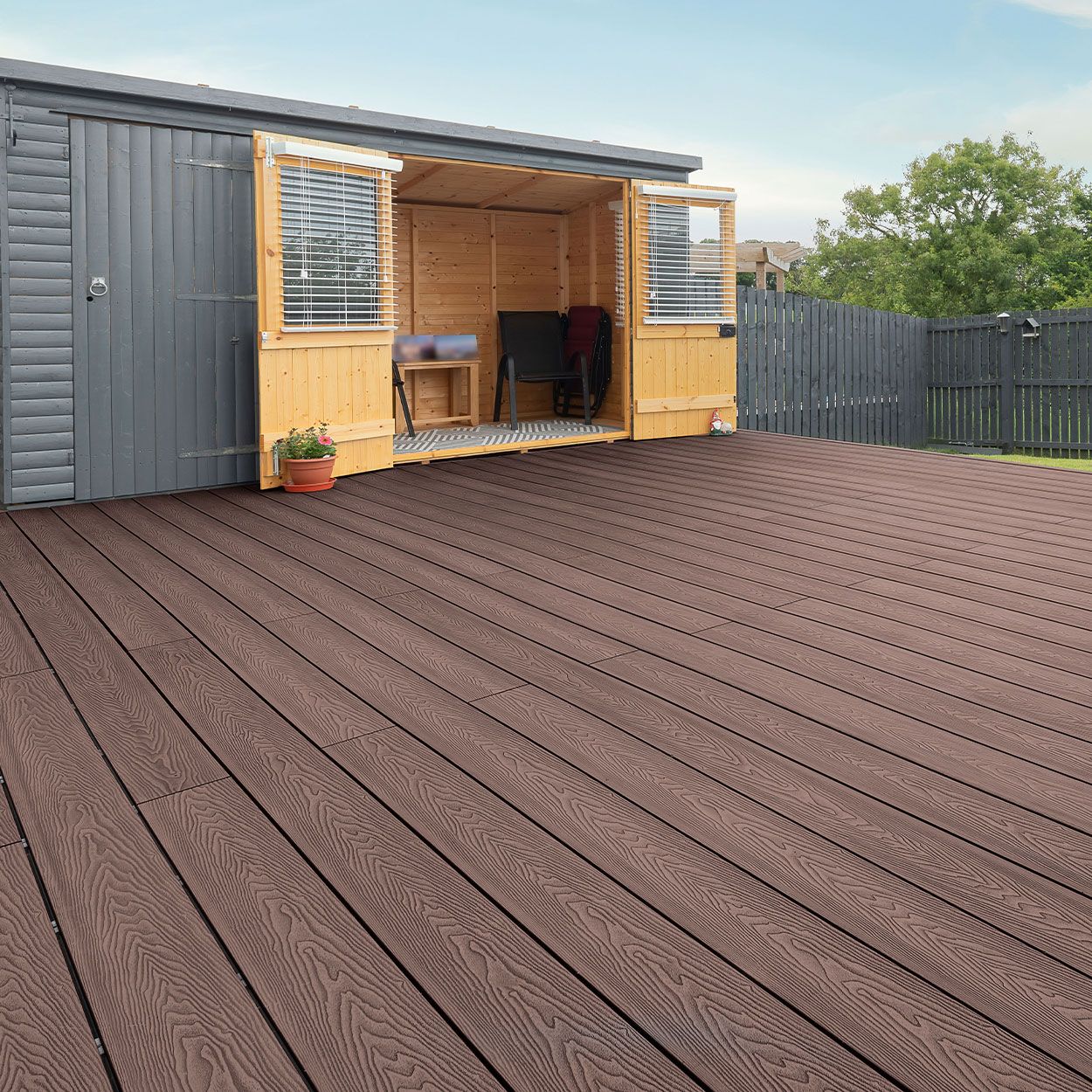 DIY Deck Board Brown 2.2m