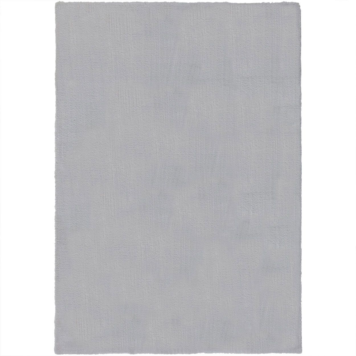 Cosy Faux Grey Rug - 170cm x 120cm