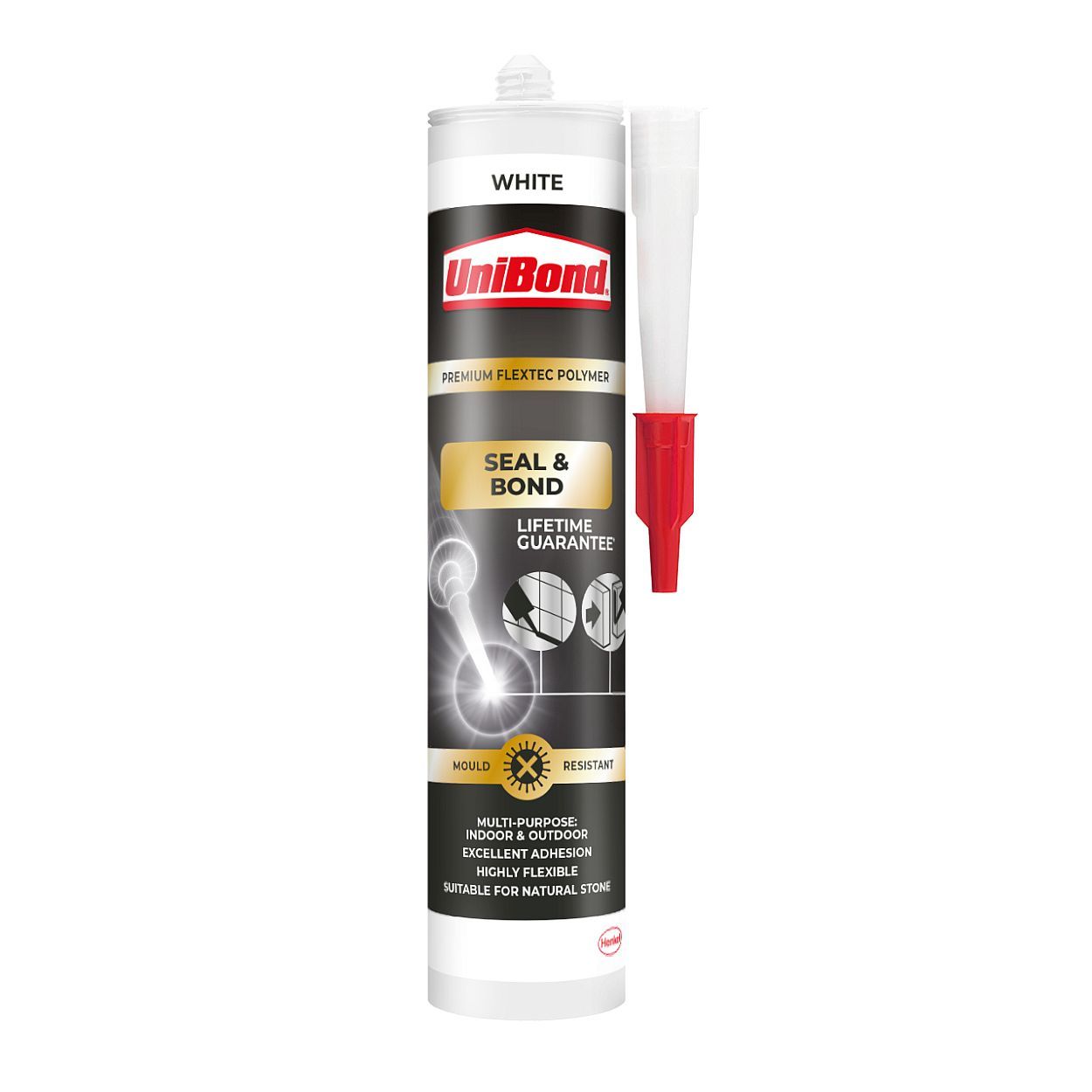 Unibond Seal & Bond White 389g