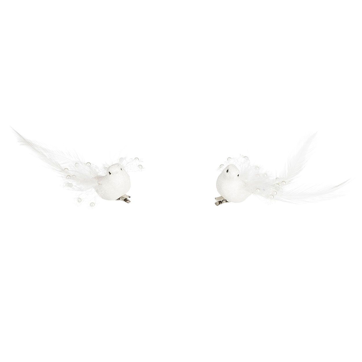 Bird Clip White 2 Pack