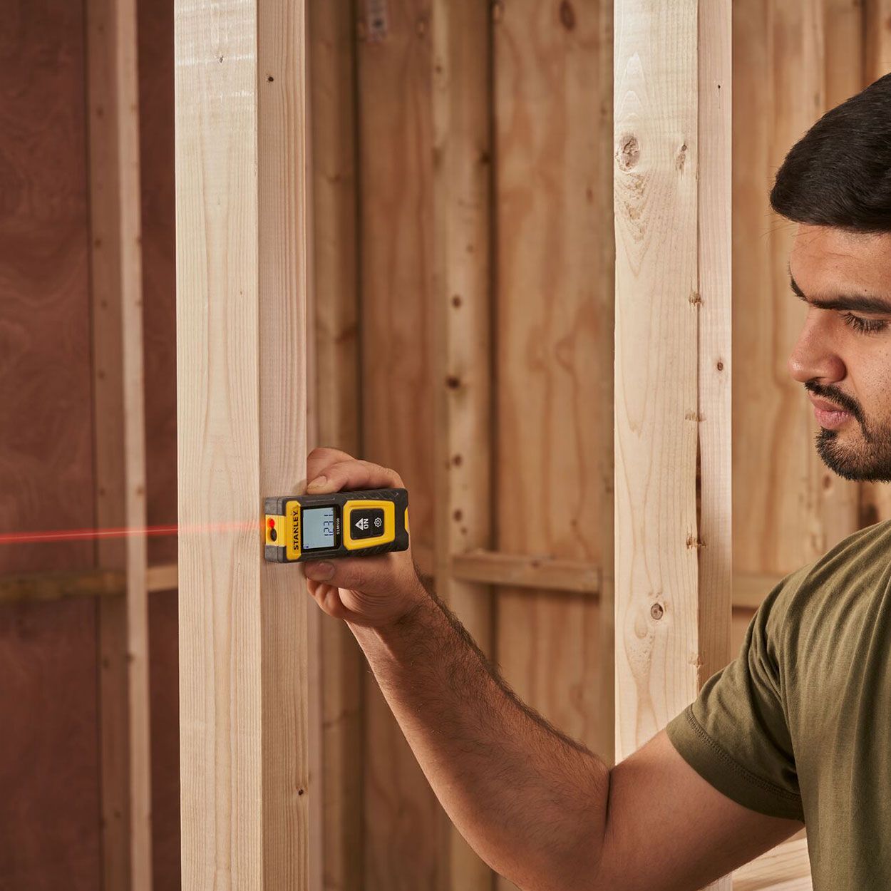 Stanley 30M Pocket Laser Distance Measure Slm100