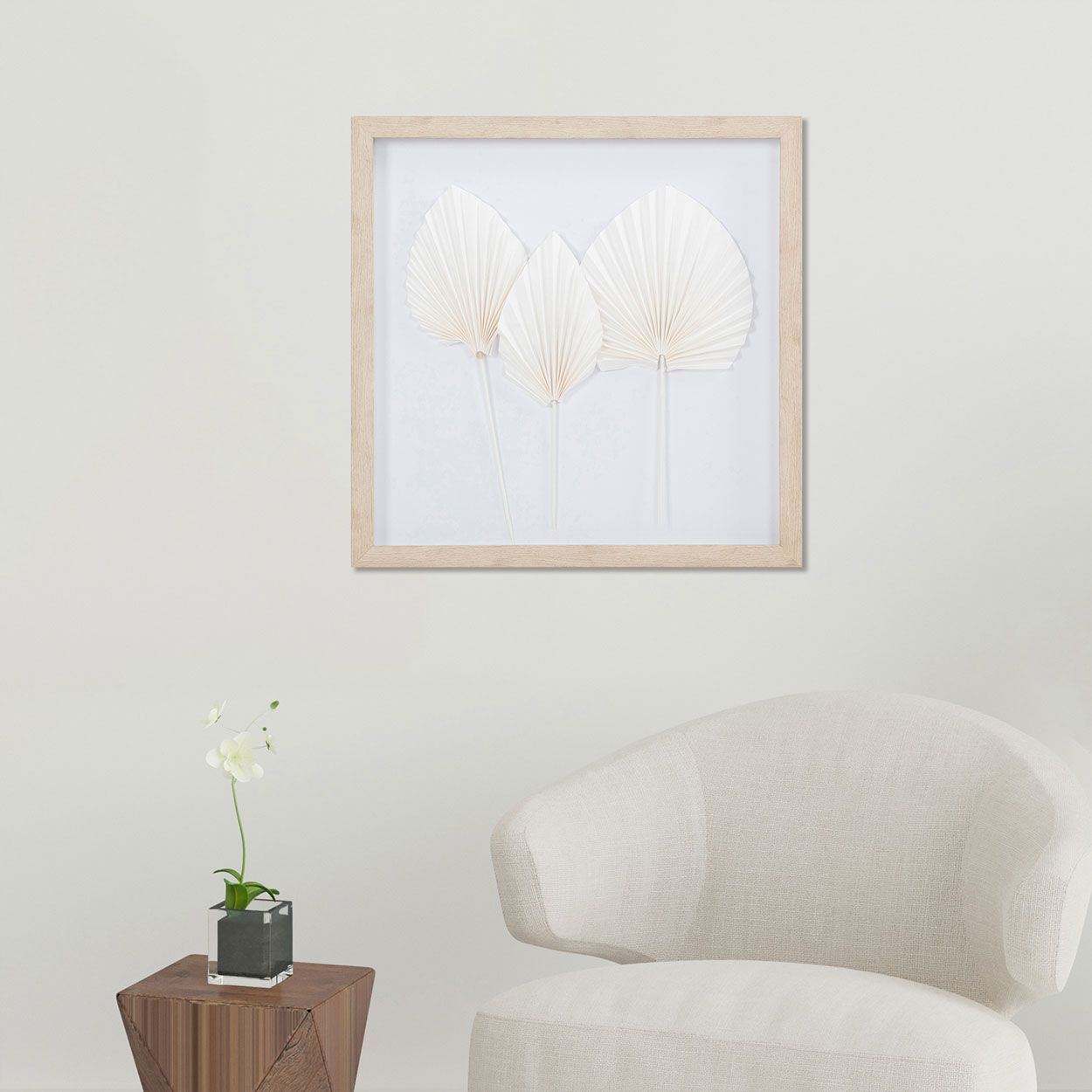 40 X 40 Framed Print With Fold Paper