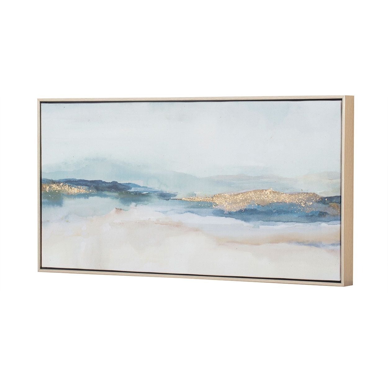 30 X 60 Capped Texture Canvas With Gold Leafing