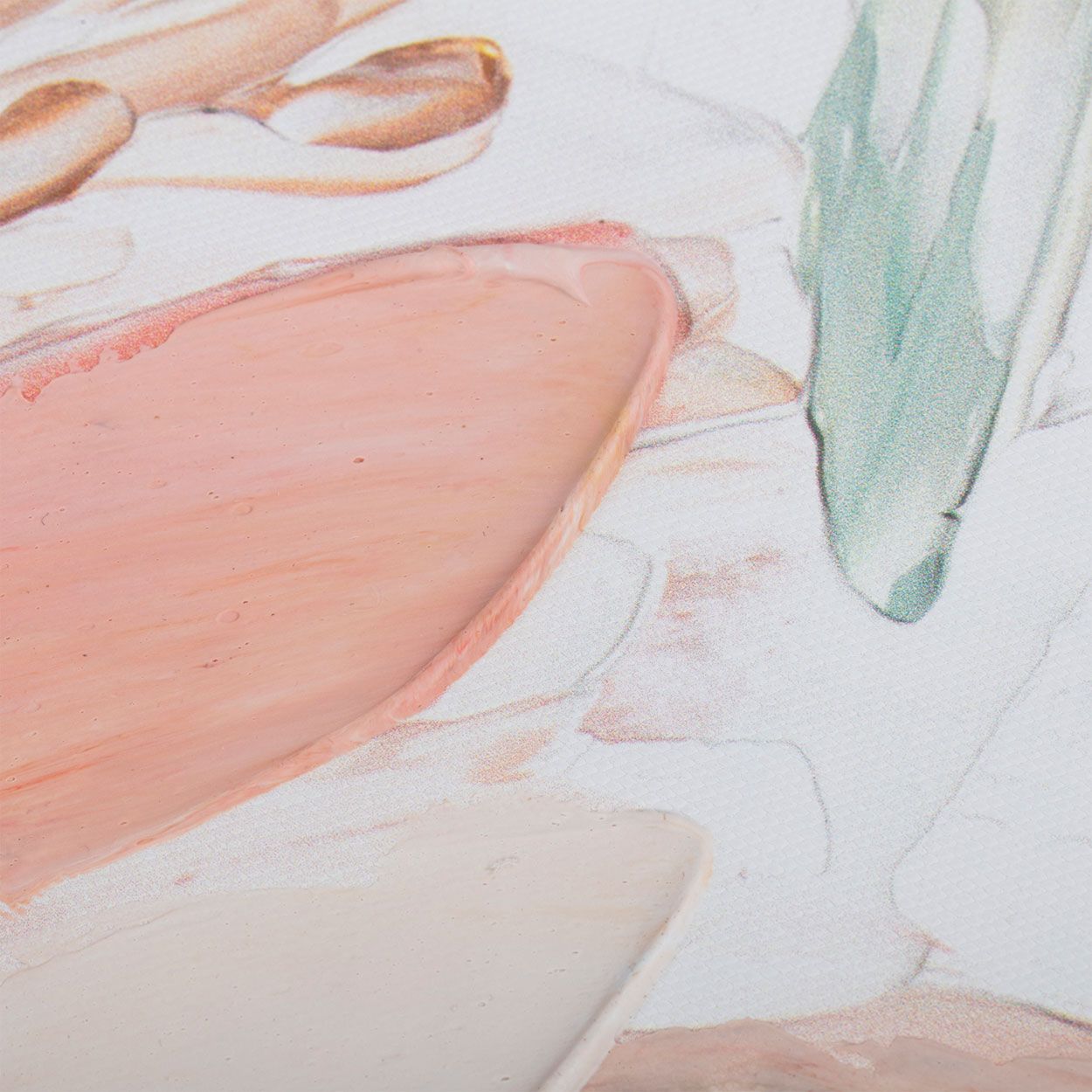 Capped Canvas Print With Hand Touch - 60cm x 60cm