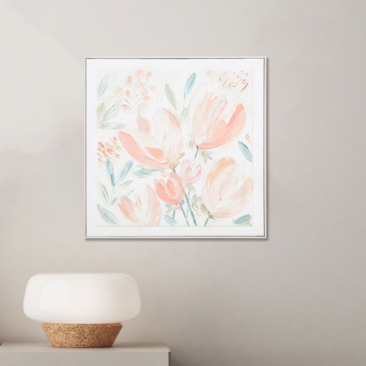 Capped Canvas Print With Hand Touch - 60cm x 60cm