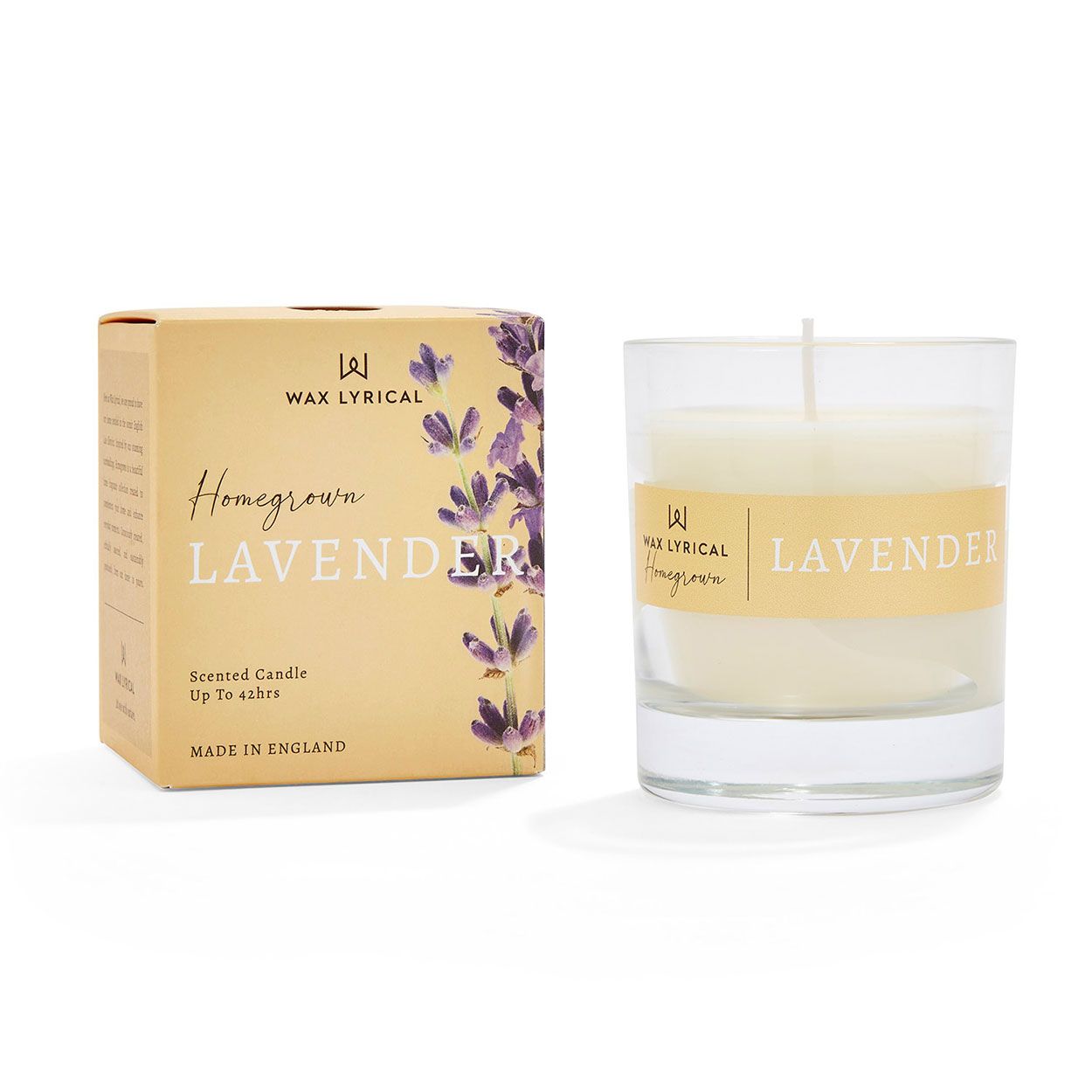 Homegrown Candle Jar Lavender