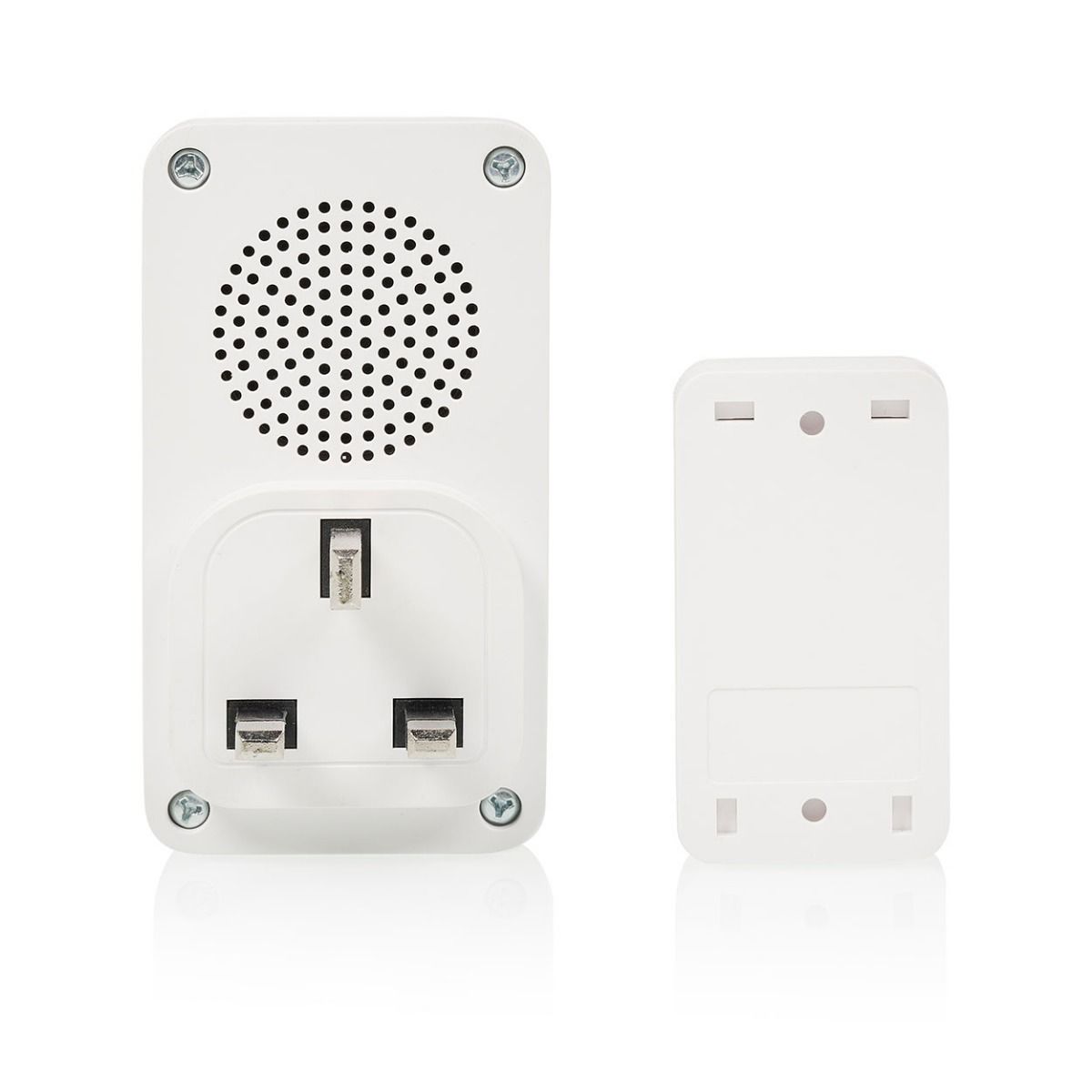 Byron 100m Kinetic Wireless Doorbell Set White