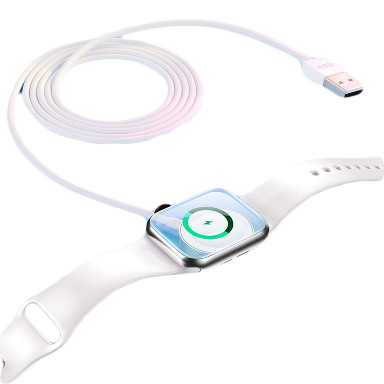 Joyroom Apple Watch Magn Charg Cable 1.2M White