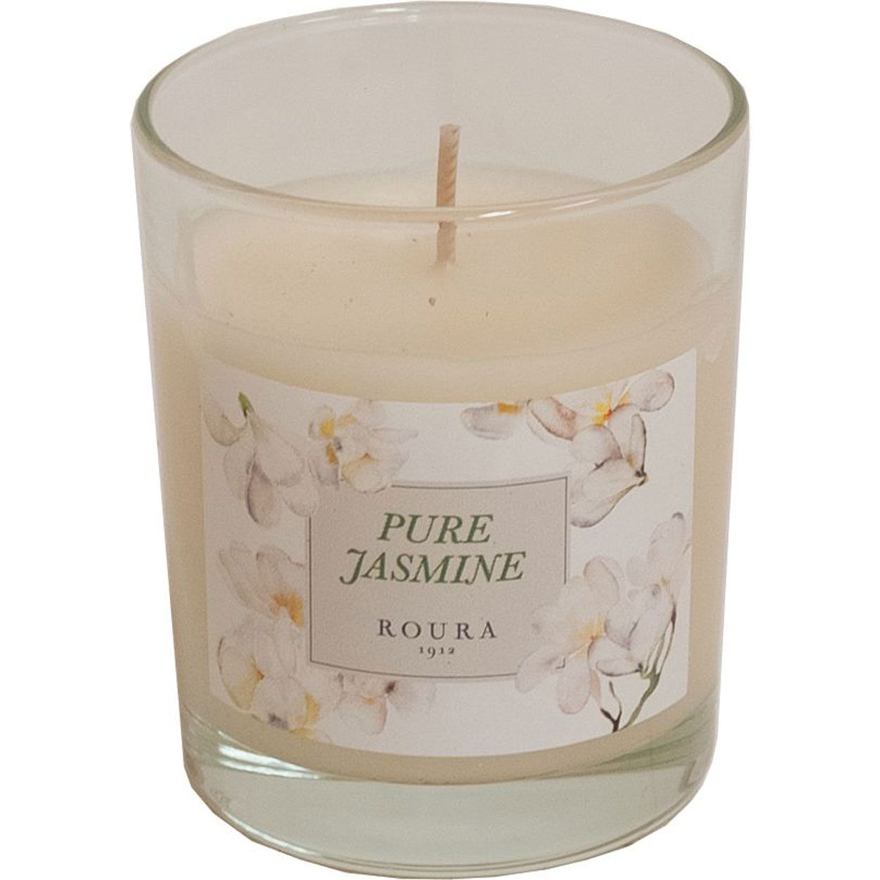 Scented Glass Candle 85mm x 70mm Pure Jasmine