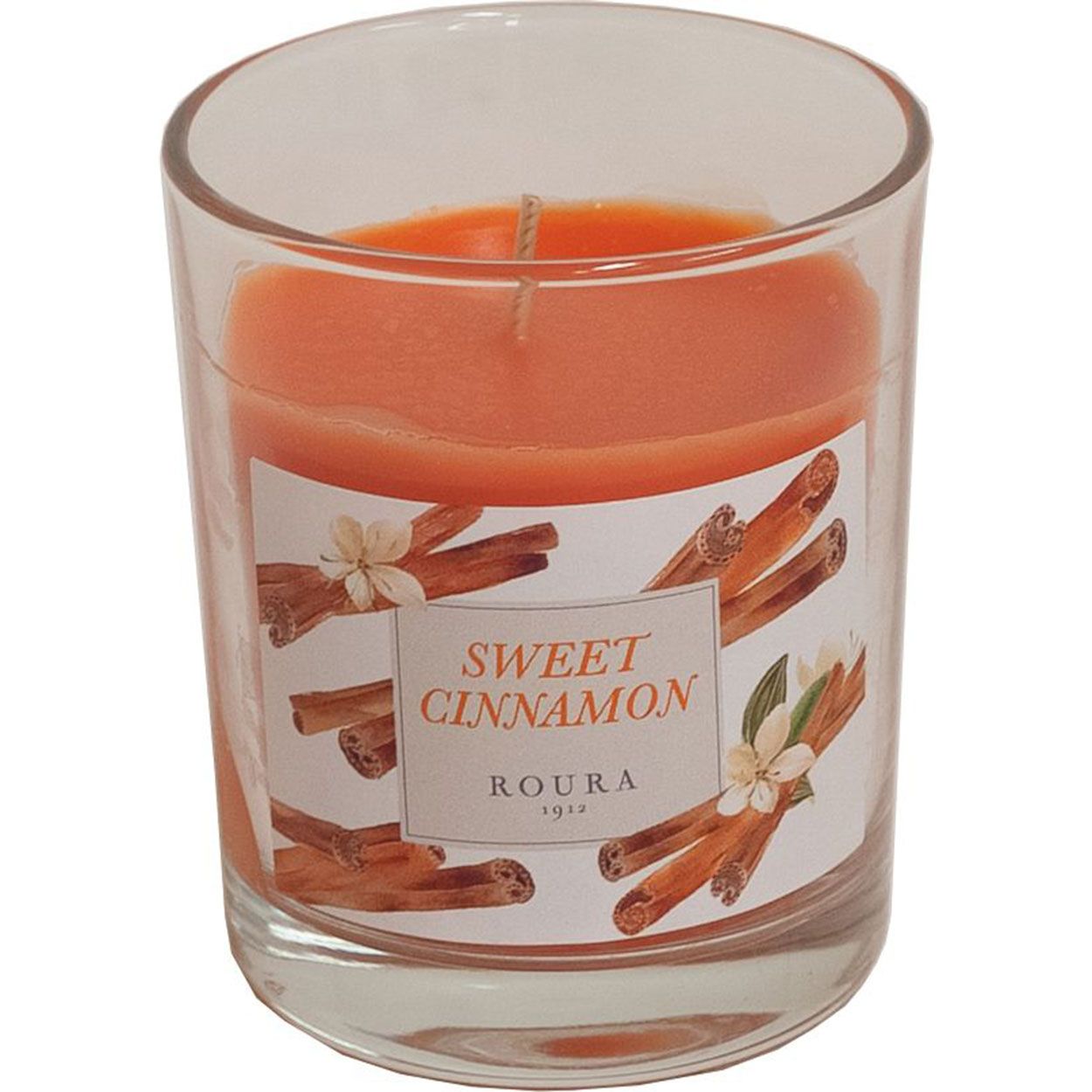 Scented Glass Candle 85mm x 70mm Sweet Cinammon