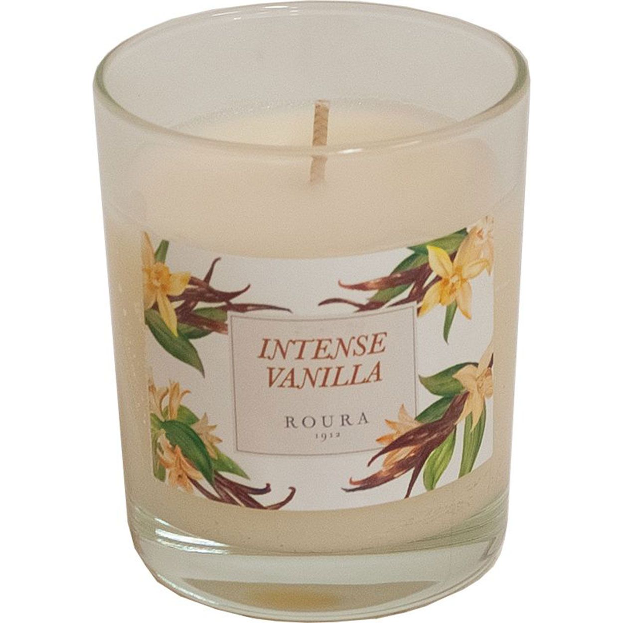 Scented Glass Candle 85mm x 70mm Intense Vanilla