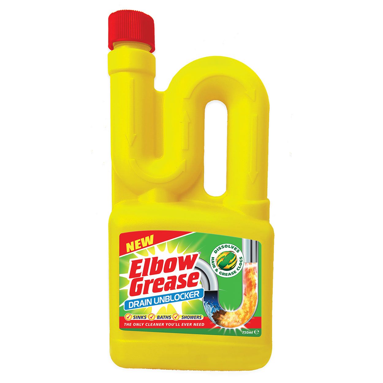 Elbow Grease 750ml Drain Unblocker