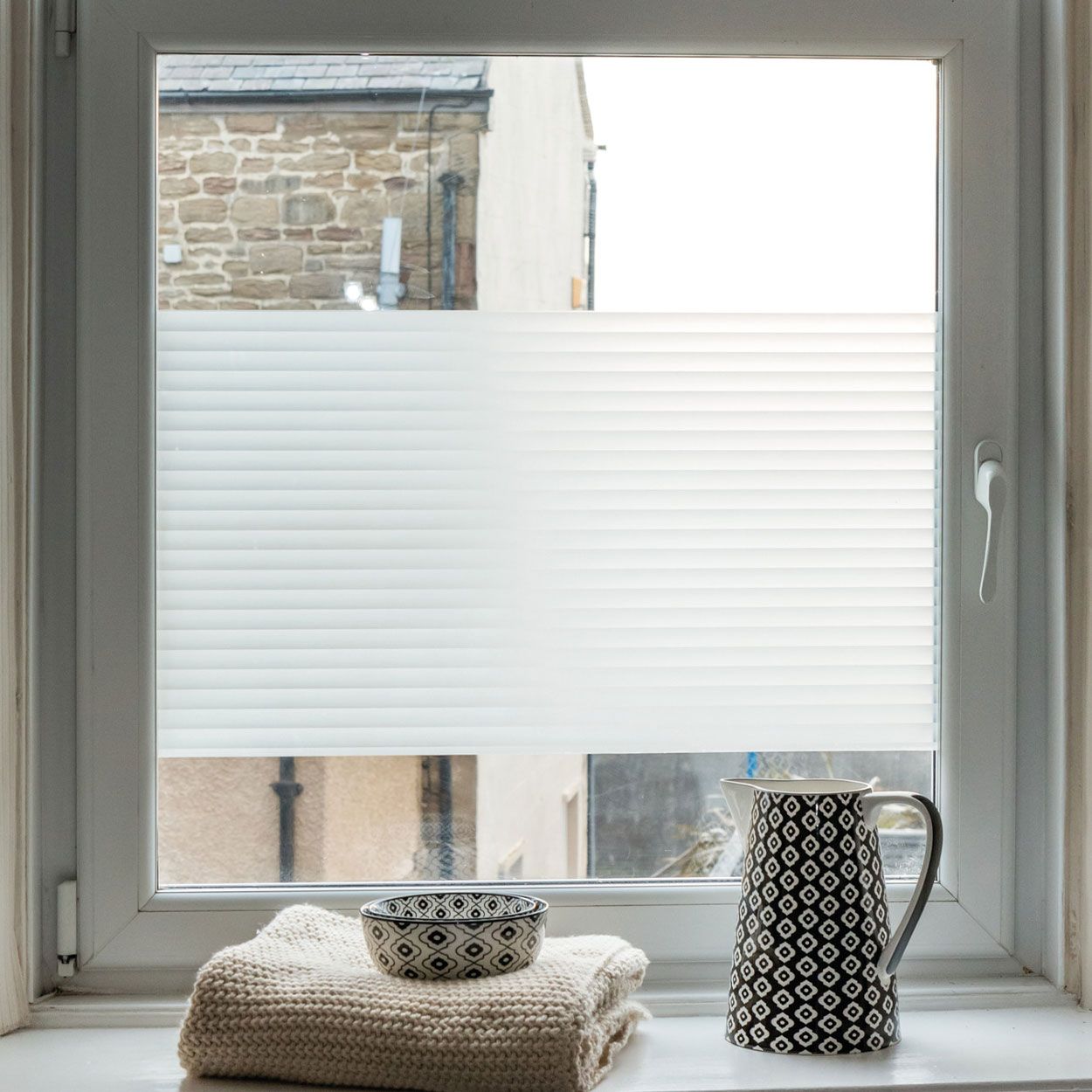 D-C-Fix Self Adhesive Venetian Frosted Window 2m x 45cm