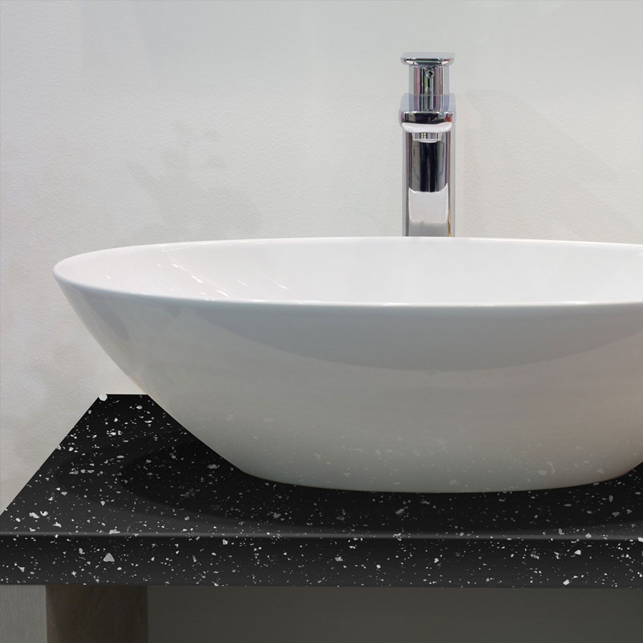 D-C-Fix Self Adhesive Black Granite 2m x 45cm