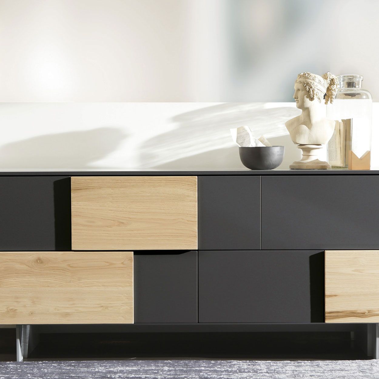 D-C-Fix Self Adhesive Anthracite Matt Grey 2m x 67.5cm