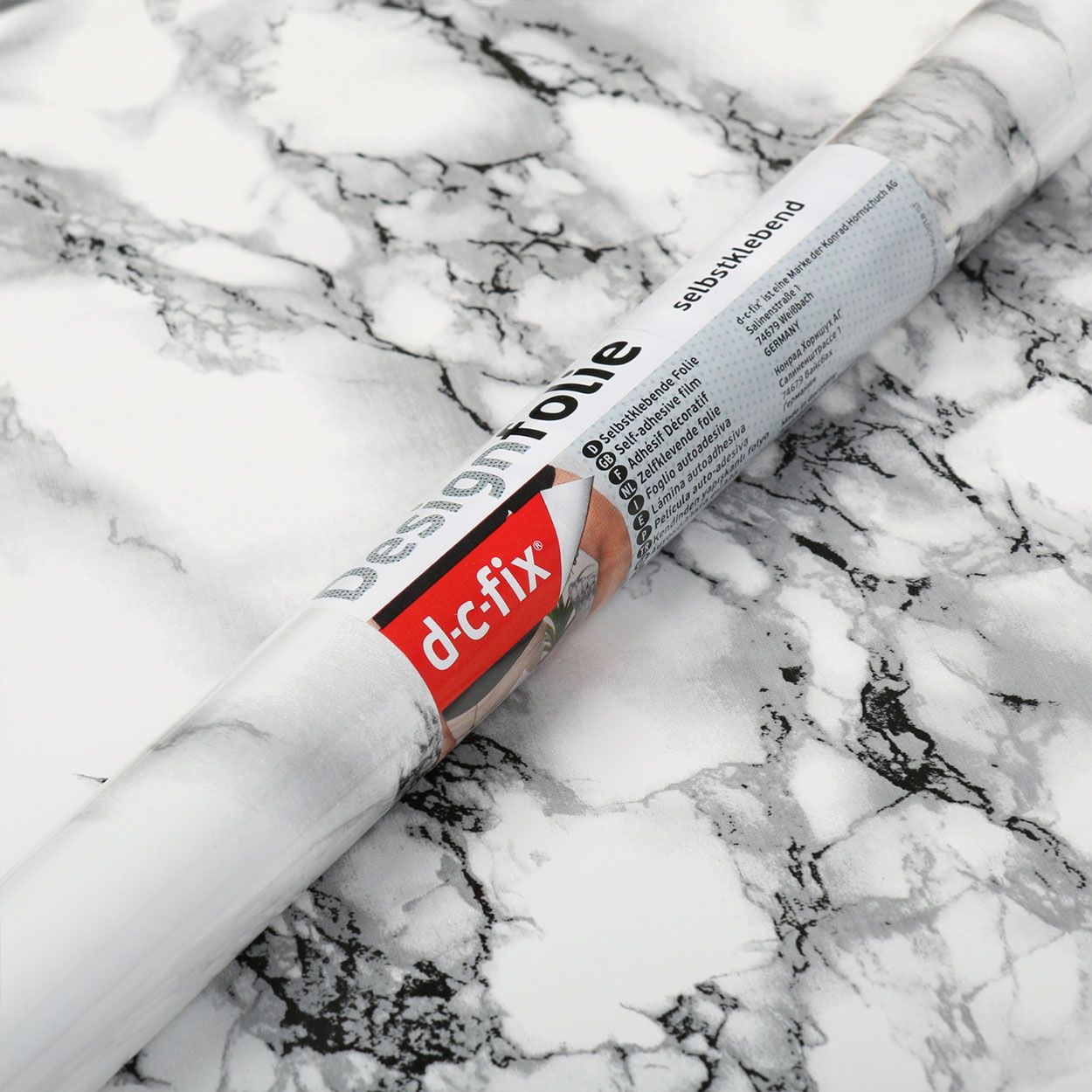 D-C-Fix Self Adhesive Marble White 2.1m x 90cm