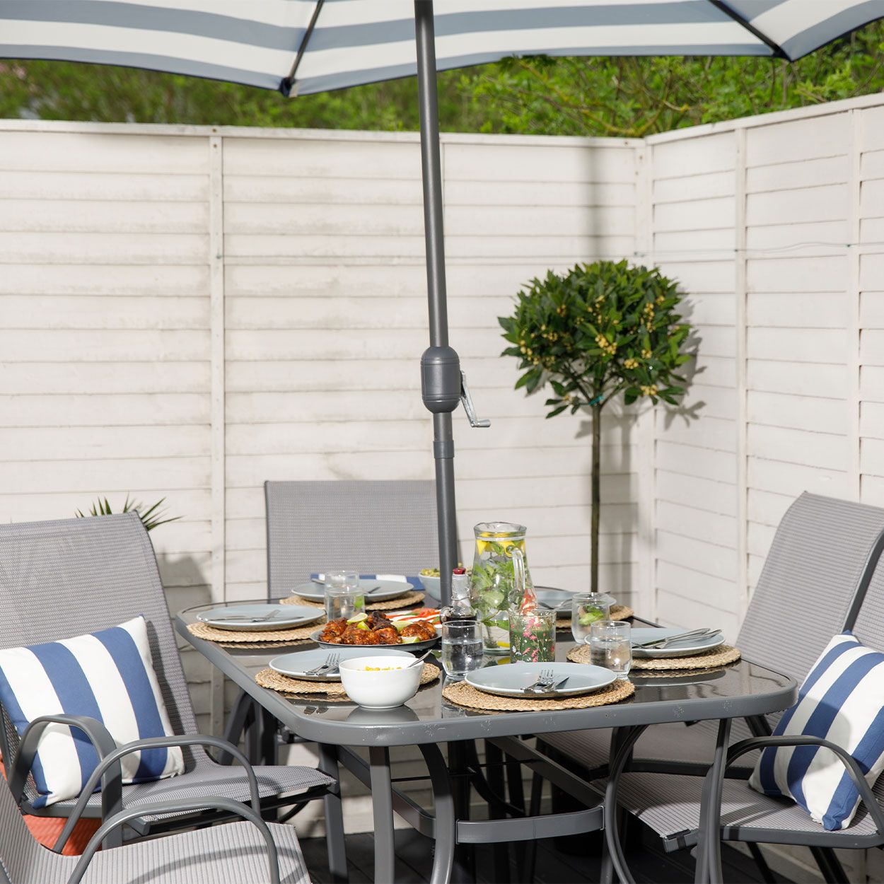 Seville 6 Seater Garden Set