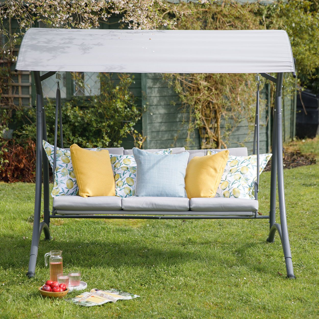 Cuba 3 Seater Garden Swing