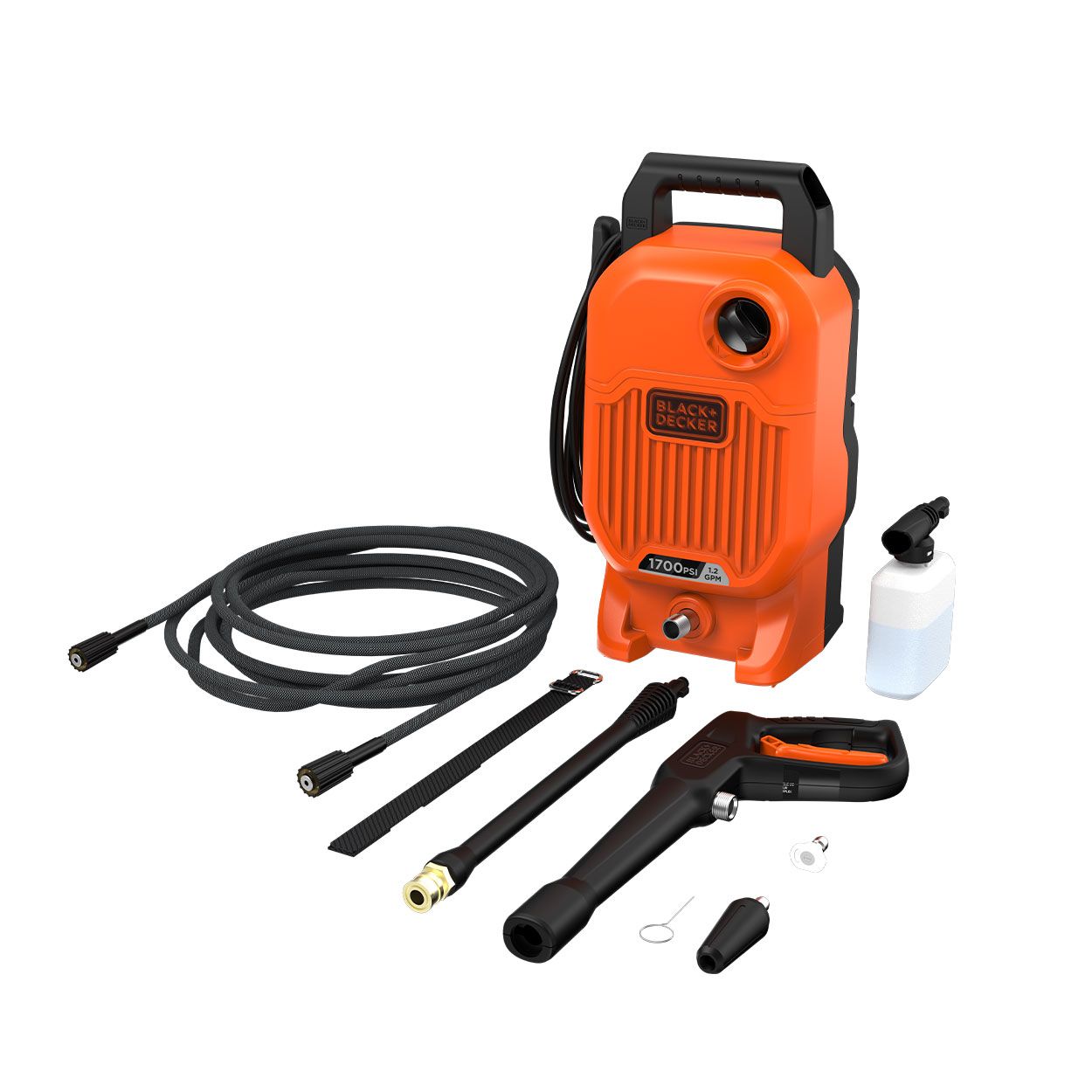 Black+Decker 1700w Pressure Washer