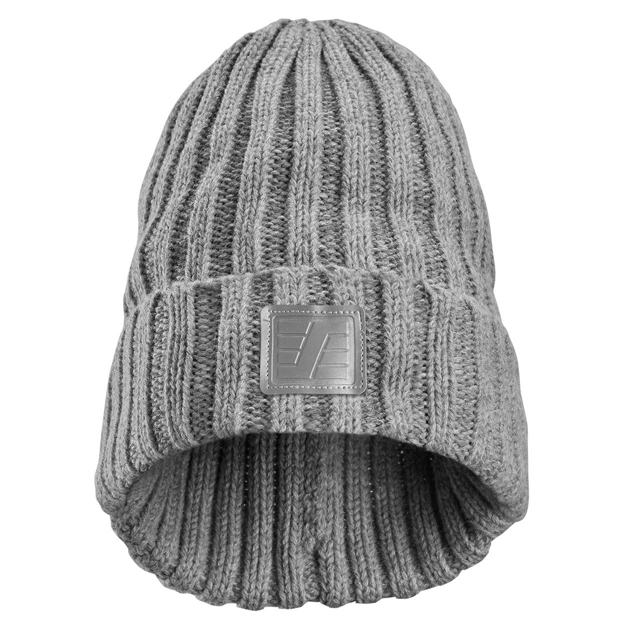 Snickers Workwear Reflective Beanie Grey Melange